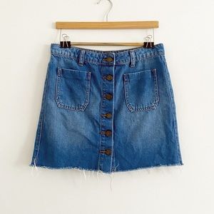 BDG Urban Outfitters denim mini skirt